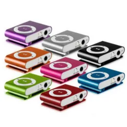 Oyuncu 2023 Şimdi Mp3 Player Mini Clip USB Music Media Player 18GB Destek SD TF Taşlanabilir Basit Mp3 çalar Moda O21