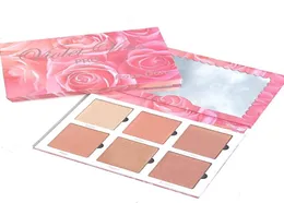 Violet Voss Cosmetics Rose Gold Highlighter Palette 6 Shades Women Face Pro Highlight Makeup Contouring Bronzing Glow Powder COS8667786