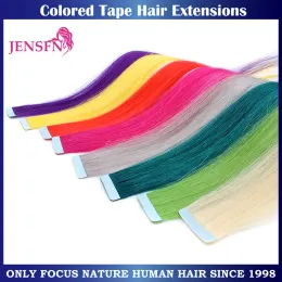 Estensioni Color Drive Tape in capelli Extensions Human Hair Extensions 20 "pollici per il salone per le donne una varietà di colore