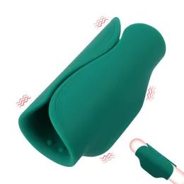 Sex Maschine Spielzeug Penis Stimulation Vibrator Verzögerung Trainer Leistungsstarke Männlicher Masturbator Für Männer Massagegerät für Erwachsene 240312