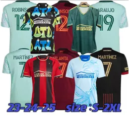 23/24/25 Player Fans version Atlanta United Soccer Jerseys 2023 2024 2025 FC LOBJANIDZE ALMADA GIAKOUMAKIS MUYUMBA SLISZ GREGERSEN WILEY 23 24 25 football men and kids