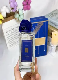 고품질 블루 한정판 Jo Malong London 향수 와일드 블루 벨 쾰른 향수 34 fl oz 100 ml new with box6562067