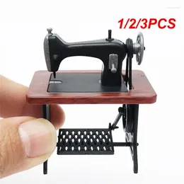 Decorative Figurines 1/2/3PCS Doll House Miniature Furniture Sewing Machine Kids Dollhouse Decor Accessories For Dolls Toys