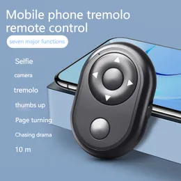 nuovo mini autoscatto romanzo rotazione pagina controllo remoto fotocamera wireless pulsante telecomando breve ripresa video per telefono Apple Huawei Xiaomi Android