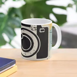 Mugs Retro Vintage Pographer Film Camera Pography Coffee Mug Thermo Cups For Mixer Cute And Different
