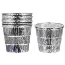 Take Out Containers Liner Replacement Pellet Grills Foil Tray Grease Bucket BBQ Barbecue Oven Barrel Tin Paper Oil Lining