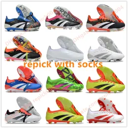 2024 New Designer Soccer Shoes X Predator 24 Elite FG Leyenda قامت ببطل أوروبي مرابط Zewde Bellingham ، Pedri ، Alessia Russo Football Shoes