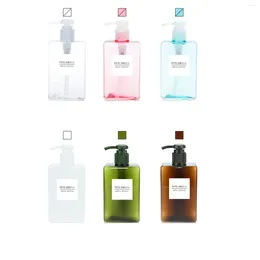 Bottiglie di stoccaggio 3 pezzi/set Set da viaggio riutilizzabile Lavaggio e cura dei campioni portatili Pressa per sub-imbottigliamento Contenitore vuoto 100/150 ml