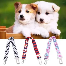 Dog Apparel Dogs Outdoor Accessories Lead Pet Products Cat Harness Seatbelt Car Seat Belt Travel Clip Supplies