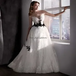 Lindo laço gótico vestidos de casamento 2024 vitoriano frisado meia manga uma linha vestido de noiva celta caprichoso vestido de noiva boêmio vestido de novia robe de mariee
