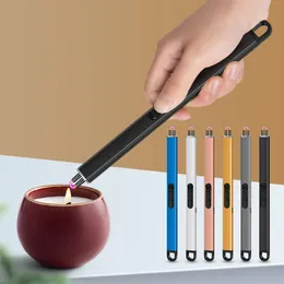 USB Electronic Ilrey Lżejszy wiatrówek BBQ Impert z litową baterią bez flwimirem starteru do świecy pachnącej kuchenną na zewnątrz