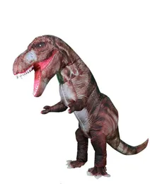 2020 Più nuovo Triceratops Cosplay T rex Dino Spinosaurus Costume gonfiabile per bambini adulti Fancy Dress up Halloween Party Anime Suit Y7819261