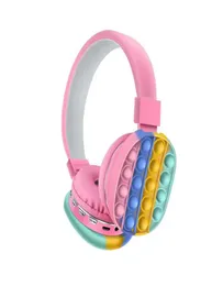 Bluetooth słuchawkowy zestaw słuchawkowy bezprzewodowy silikonowe zabawki z mikrofonem dla dzieci Prezenty1739144
