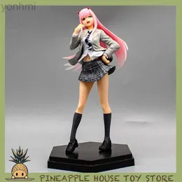 Action Figures Toy 19cm Darling In The Franxx 02 Figure Hentai Sexy GK Anime Figure Statua in PVC Modello Doll Figurine Collezione Decorazione da scrivania Regalo 24319