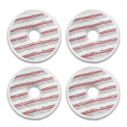 Cucchiai Confezione da 4 panni in microfibra lavabili per aspirapolvere Vileda Spin Mocio pulito Ricarica Collettore di polveri Set Panni Pad Rosso