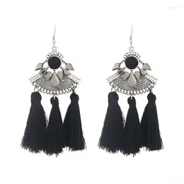 Dangle Earrings LOVBEAFAS Fashion Ethnic Boho Drop Long Tassel For Women Jewelry Vintage Bohemian Geometric