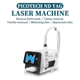 2000 Mj 5 Cabeças Portátil 755nm 1064nm 532nm 1230nm Poderoso Pico Q Switched Nd Yag Laser Remoção de pigmento Remoção de tatuagem Máquina de dispositivo de beleza de picossegundos