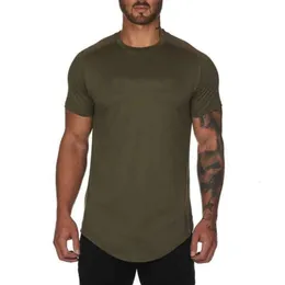 2024 Designer LululemenI Yoga Homens Casual Running Fiess Terno de Manga Curta Stretch Sports T-shirt Respirável Absorção de Suor Roupas de Secagem Rápida Gijh668