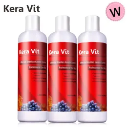 Trattamenti 3 pezzi molto 500 ml 1,6% formalina cheratina d'uva per lisciare i capelli deboli e cruly riparare i capelli danneggiati