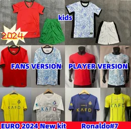 2024 Ronaldo JOAO FELIX Portogallo maglie da calcio 23 24 Al NaSSr FC maglia da calcio BERNARDO BRUNO FERNANDES camisa de futebol uomo donna kit attrezzatura per bambini