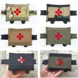 Охватывает новую тактическую медицинскую сумку Med Molle Pouch Portable военные комплекты первой помощи BAG BK/CB/RG/MC/WL