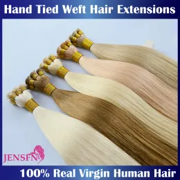 Weft jensfn Virgin Human Hair Hair Haind Haind Coled Colo Colo