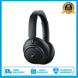 سماعات الرأس Soundcore Space Q45 Adaptive Doeking Headphones ، تقليل الضوضاء بنسبة تصل إلى 98 ٪ ، وقت تشغيل طويل 50 ساعة ، App Contr