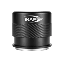 IKAPE製品、53mmエスプレッソタンパー、プレミアムバリスタコーヒーキャリブレーションスプリングロード、100％ステンレス鋼のタンパー54mmブレビルボトムレスと互換性