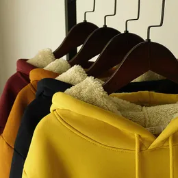 Herrtröjor tröjor zaful herrar hoodie colorblock fluffy sweatshirt streetwear hooded hoodie höst vinter varma pullover tröjor med känguru pocketl231003