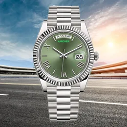 Relógio de luxo feminino relógios masculinos 40mm 36mm mecânico automático 2813 movimento 904l pulseira de aço inoxidável relógio de vidro sappire montre de luxe