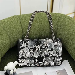 Projektantka klapa luksusowa torba na torebkę oryginalne skórzane torby na ramię 25,5 cm górne poziomy replikacji torba łańcuchowa z pudełkiem CH212C1