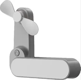 Mini kieszonkowy wentylator Składany ładunek USB Przenośne narzędzie chłodzące podróżne na zewnątrz Fan Desktop Creative Gift Handheld Składany wentylator