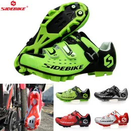 Stiefel Sidebike -Fahrradschuhe atmungsaktive Bergstraße SPD MTB Schuhe Zapatillas Ciclismo Nonslip Cycling Schuhe Männer Frauen Fahrradschuhe 01 01