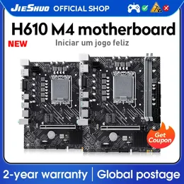 新しいJieshuo H610マザーボードITXコンピューターミニマザーボードはIntel 12th 13th CPU 12100 12400 12700 13600K LGA 1700 DDR4をサポートしています