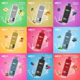 MRVI HOLY 7500 Puffs Vaper Elektronische Zigarette Einweg-Vapes Bildschirmanzeige Mesh-Spule 600 mAh wiederaufladbare Batterie Vapes 15 ml Pod 2% 3% 5%