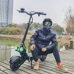 Scooter 60v 6000w 30ah 40ah Lithium Battery السرعة السريعة 7085km في الساعة 11 بوصة كهربائية للبالغين محرك مزدوج 240306