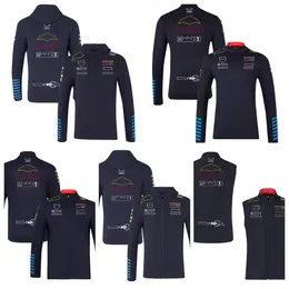 F1 Team Driver's Uniform 2024 New F1 Racing Hoodie Plus Size Hoodie med samma stycke