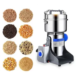 800 g Körner Gewürze Hebals Getreide Kaffee Trockenfuttermühle Elektrische Getreidemühle Bohnen Brecher Kaffeemaschine Pulver Brecher 240313