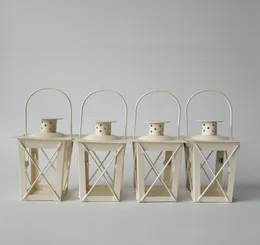 Whiteblack Metal Candle Holders Iron Lantern Wedding Centerpieces Moroccan3643304