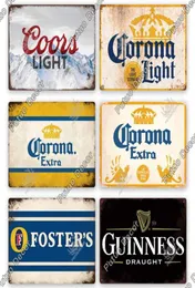 2021 Beer Vintage Tin Sign Metal Sign Decorative Plaque for Pub Bar Wall Man Cave Living Room Club Dörrdekor Målning för levande 8687936