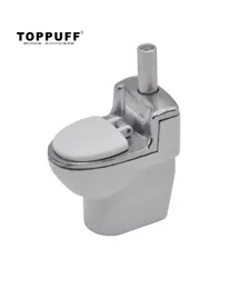 Toilettenpfeife aus Metall mit Tabaktopfpfeifen Metallrauchhandlöffelpfeife Whole9758121