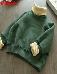 Mihkalev Fashin addensare felpe con cappuccio per bambini felpe per ragazza vestiti invernali 2018 bambini abbigliamento in pile abiti capispalla per bambini4789125