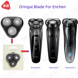 التحكم في رأس الحلاقة الأصلي لـ Youpin Enchen Blackstone Electric Shavers 3 Pro Pro مقاومة للماء Duallayer Blade Steel Blade