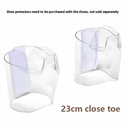 ブーツLeeCabe Shoe Protectors PVC Material Scratch Protection Boots Toe Wear