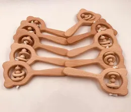 11 Styles Bebek Teether Elm Ahşap Hayvan Baykuşu Ayı Çıngırak Zanaatlar Oyuncak Yenidoğan Menazları Bebek Sağlık Diş Çıkış Toys2068494