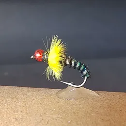 Biomimetico esca finta legante Road Fly Nano insetto per la pesca grande bocca di cavallo strumento barra bianca amo da pesca 527777