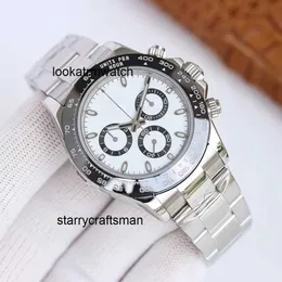 Męskie zegarek ro lx clean luksus men Designer Factory 4130 Automatyczne mechaniczne szafir szklarki 40 mm stal nierdzewna Super świeci w ciemnym wodoodpornym sporcie