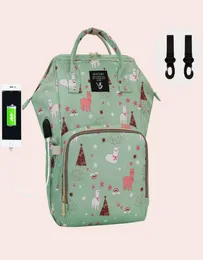 USB Interfac Traval Backpack 미라 간호 주최자 가방 우유 절연 출산 가방 훅 7729812