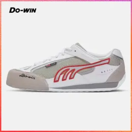 Sapatos Pro Dowin Sapatos de esgrima para crianças adultos Sapatos de esgrima profissional Antislippery Sneakers Competição de couro genuíno leve