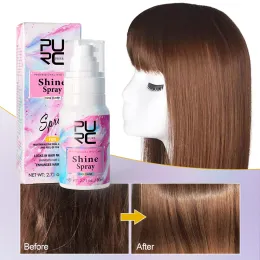 Behandlingar PURC Shine Spray for Wigs Keratin Hårbehandling Wig Styling Cream Coconut Oil Softing Shampo för svarta kvinnor perukvård